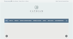Desktop Screenshot of cathianleathergoods.co.uk
